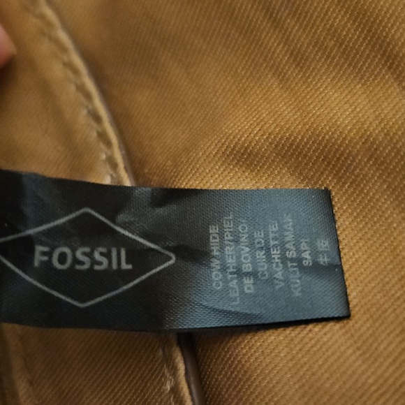 FOSSIL Multi-color Colorblock Leather Crossbody Messenger Mini Bag - Picture 13 of 14